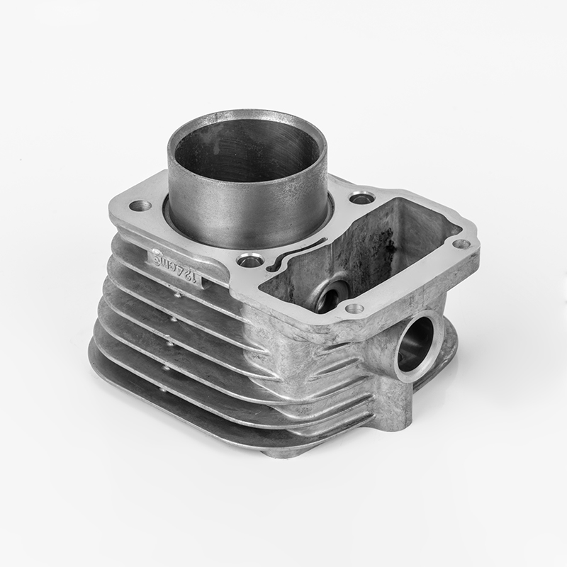 তেলের খাঁজ (Φ56.5) হোন্ডা অ্যালুমিনিয়াম অ্যালয় মোটরসাইকেল সিলিন্ডার ডাই কাস্টিং সহ CG125 ছোট ব্লেড